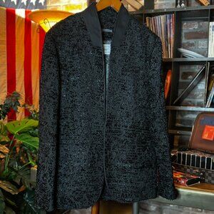 *RARE* JOHN VARATOS Shawl-Collar Embellished Hook Blazer SZ. 52